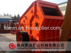 Impact crusher for ore production plant