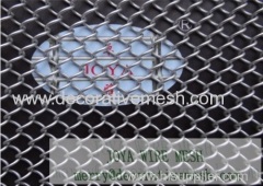 stainless stell decorative mesh/architectural mesh/ GKD mesh/ woven wire mesh