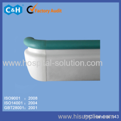 Wall protection pvc handrail as hospital equipment