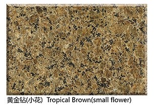 tropic brown granite small flower
