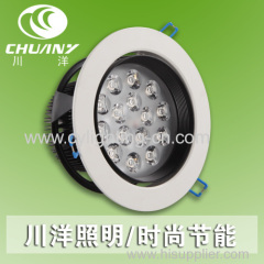 Modern High Quality Adjustable Recessed 15W LED Ceiling Light