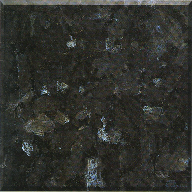 Polished granite slab blue pearl