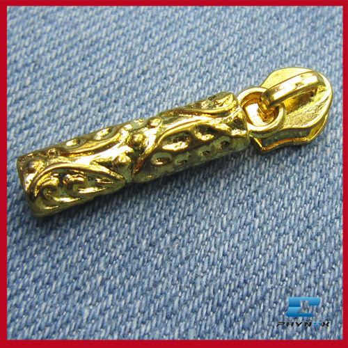 No.5 fashion brass zipper pull