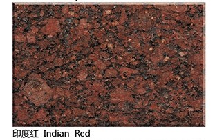 polished Indian Red granite