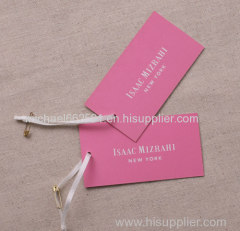 Printed Garment Hang Tags