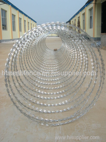 hot dipped galvanzied razor wire