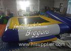Soft PVC Rental Inflatable Water Park Games CE / UL With Germany Zipper