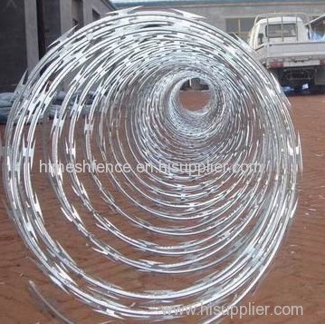 security razor barbed wire coil