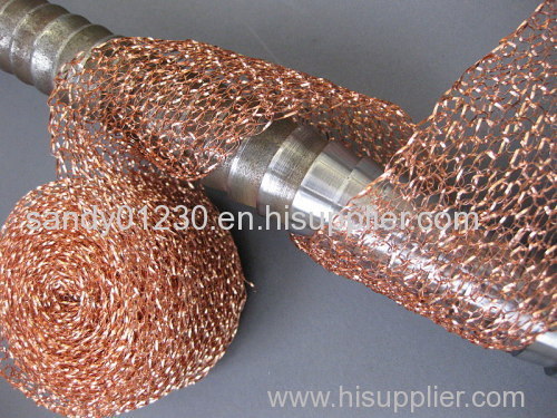 2014 hot sales!Knitted copper wire mesh protecting cable