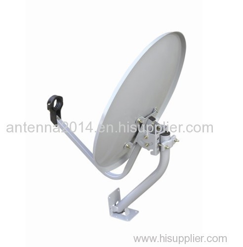 70cm ku band outdoor solid offest satellite ante