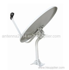 75cm ku band satellite dish antenna/offset antenna dish/TV receiver