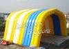 Rental Yellow Sealed Inflatable Outdoor Tent Car Airproof Marquee , ASTM EN71 Toys