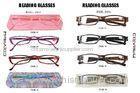Popular Colorful Bifocal Reading Glasses 1.00 For Women / Men , Rectangular Shaped