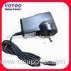 3 Pin Uk Plug CCTV AC DC Power Adapter , 12V 1A Transformer 3.5mm x 1.35mm