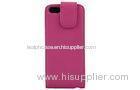 Girls Pink Flip Mobile Phone Case Cover Thin iphone 5s Leather Case