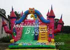 Safe CE Outdoor Inflatable Slip N Slide For Rent , Childrens / Adult Bouncy Castles