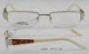 Semi Rimmed Optical Frames For Women , Stainless Steel Rectangle Glasses Frames