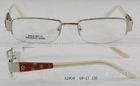 Semi Rimmed Optical Frames For Women , Stainless Steel Rectangle Glasses Frames