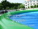 Leadless Green Inflatable Water Pools Custom For Rental , Large Inflatable Pools