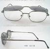 Metal Optical Eyeglass Frames With Clip On Sunglasses With Demo Lens And Polarized Lens