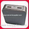 Lightweight Mobile Dual USB Portable Power Bank 7800mAh For Cell Phone / Laptop