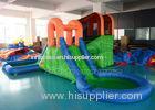 Waterproof PVC Dual Inflatable Twister Water Park Slide , HR4040 Inflatable Swimming Pool