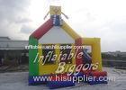 Sponge Bob Inflatable Combo For Outdoor Festival Activity , 100lbs - 800lbs