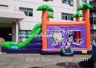 Tropical Inflatable Bounce House Birthday Party , EN71 UL Fun Inflatables