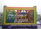Rental Fun House Inflatable Combo / Inflatable Bouncer With Slide