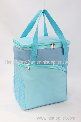 Bule polyester cooler bags picnic cooler bags-HAC13092
