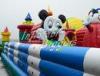 PVC Large Inflatable Fun City For Parties , Playground Inflatable Bouncer Combo