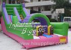 Waterproof PVC Inflatable Obstacle Course Custom Durable For Commercial