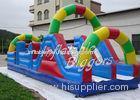 Commercial Baby / Kid Inflatable Obstacle Course Equipment For Amusement Park