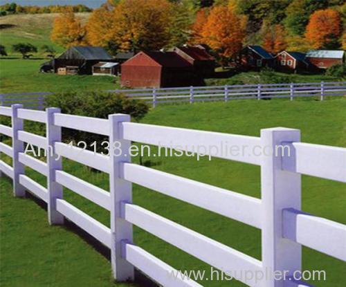 Beautiful PVC garden fence