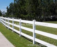 Beautiful PVC garden fence