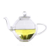 Double Wall Glass Teapots with high quality