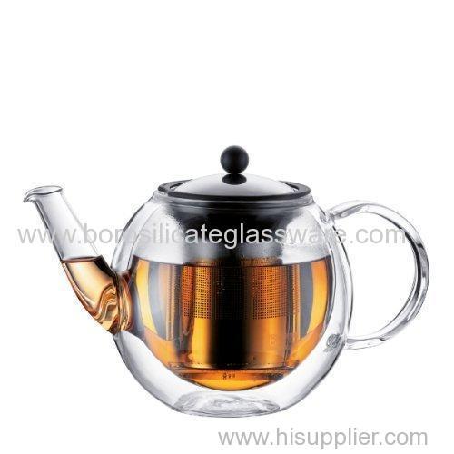 Double Wall Glass Teapots