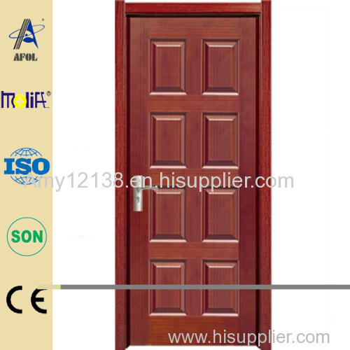 strong solid wooden door