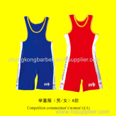 zhangkong brand weightlifting costumes