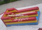 Bungee Racing Adult Inflatable Sports Games Fire Resistant For Amusement Park