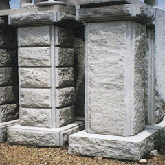 garden fountain granite pillar YL-PL01