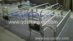 Galvanized Double Farrowing Crate