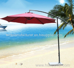 steel hanging 3m banana umbrella