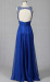 chiffon beading sheath pleated floor length evening dress