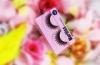 Non-toxic Synthetic Mink Diamond False Eyelashes , Long Knitting Handmade