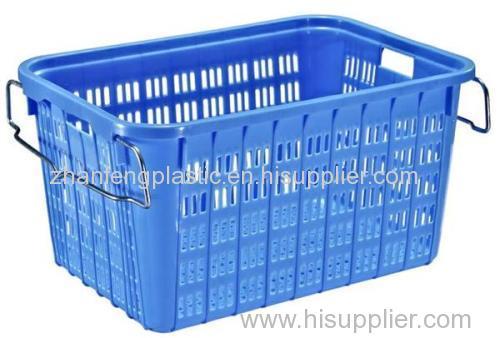 Durable Basket/Plastic Basket/Shopping Basket/Fruit Basket/Vegetable Basket with Handle