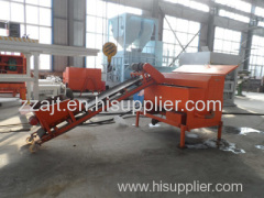 Foam cement machine for insulated roofing