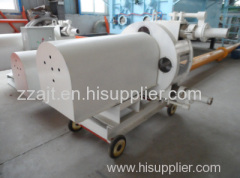 Foam concrete conveying pump