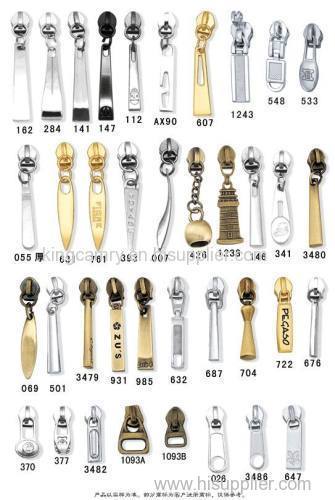 zipper puller,zipper slider,zipper head,metal puller,zipper pull,nylon zipper,metal zipper,rhinestone zipper,diamond zip