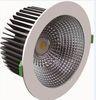 Energy Saving Dimmable COB LED Down Light 1950 Lumen 32W For Hotels